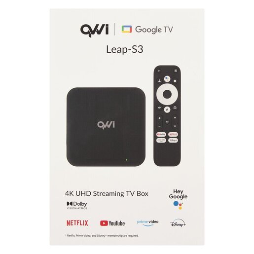 QVWI TV box: Pre-loaded with apps plus support